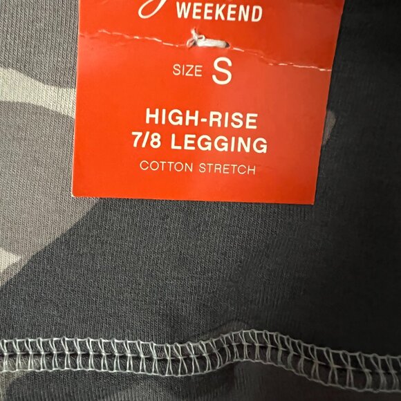 J.Crew Weekend Camo 7/8 Leggings NWT, Size S - Picture 4 of 6